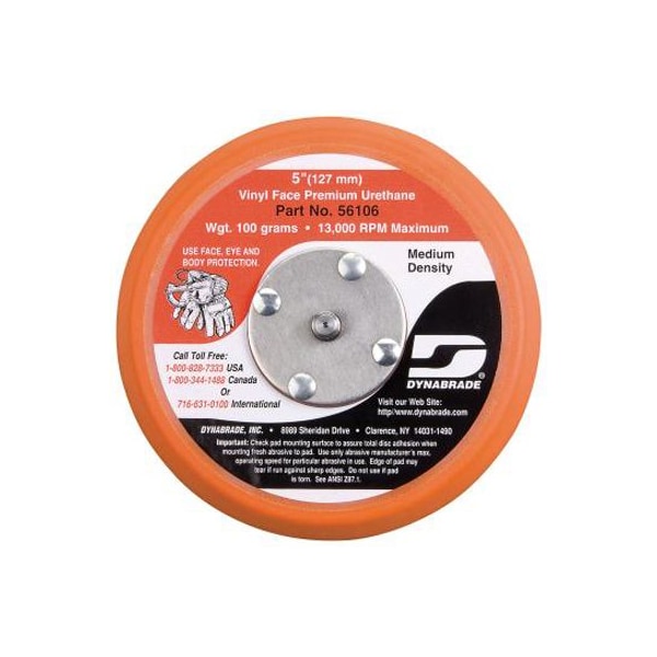 PAD 5" URETHANE 3/8" LOW PROFILE